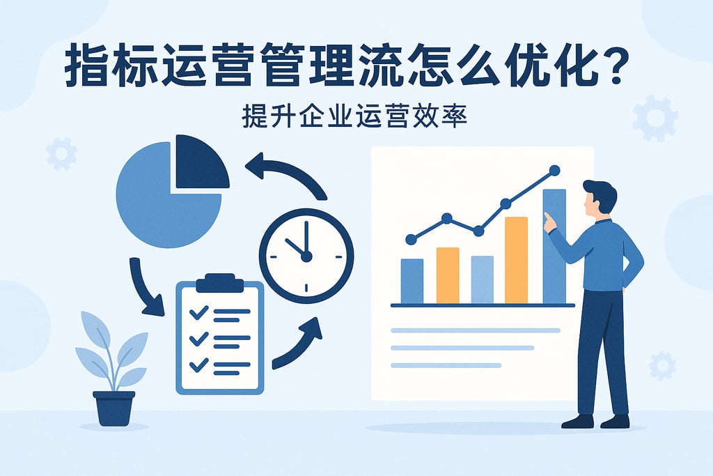 指标运营管理流程怎么优化？提升企业运营效率