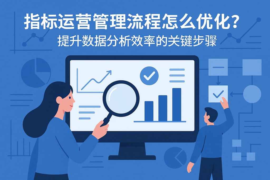 指标运营管理流程怎么优化？提升数据分析效率的关键步骤