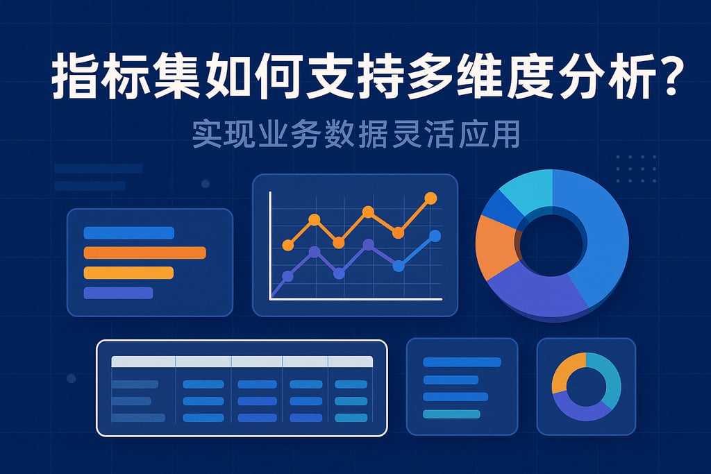 指标集如何支持多维度分析？实现业务数据灵活应用