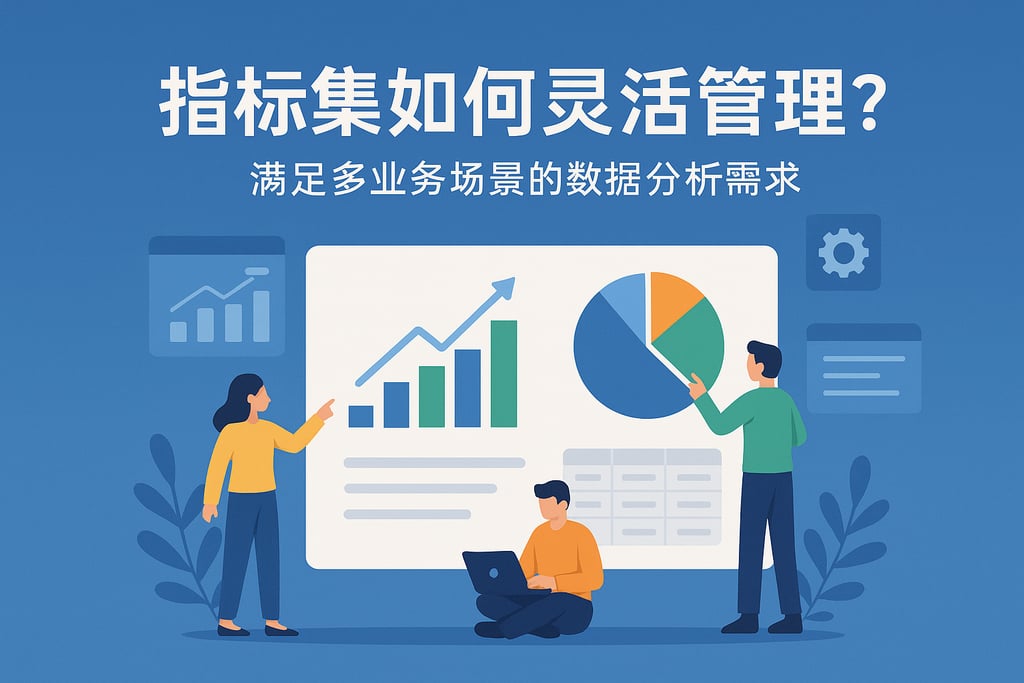 指标集如何灵活管理？满足多业务场景的数据分析需求