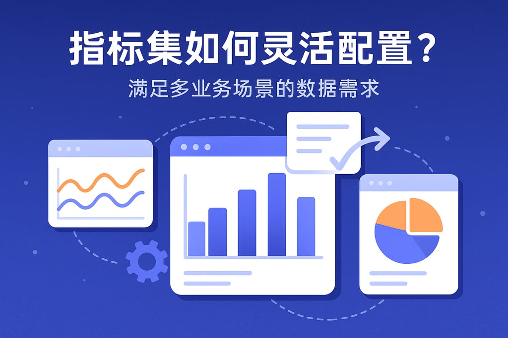 指标集如何灵活配置？满足多业务场景的数据需求