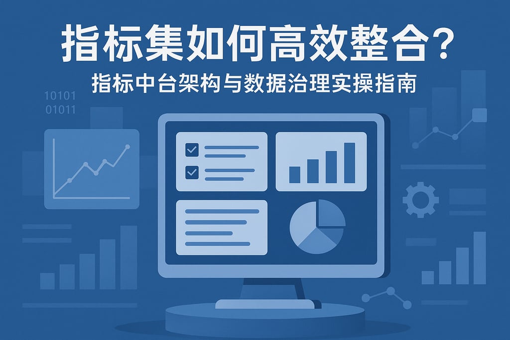 指标集如何高效整合？指标中台架构与数据治理实操指南