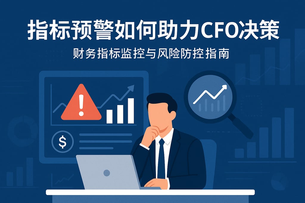 指标预警如何助力CFO决策？财务指标监控与风险防控指南