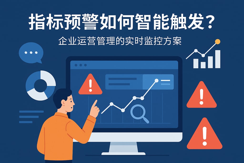 指标预警如何智能触发？企业运营管理的实时监控方案