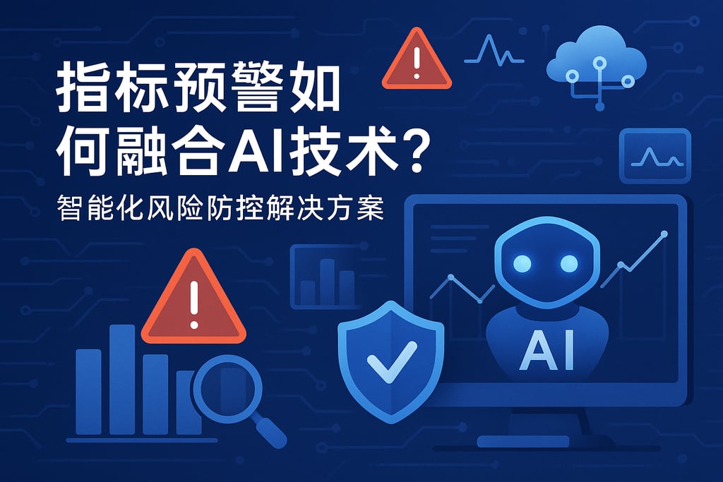 指标预警如何融合AI技术？智能化风险防控解决方案