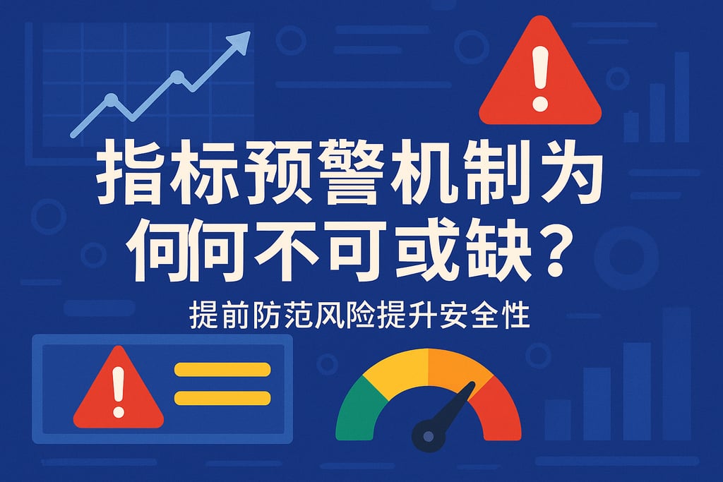 指标预警机制为何不可或缺？提前防范风险提升安全性