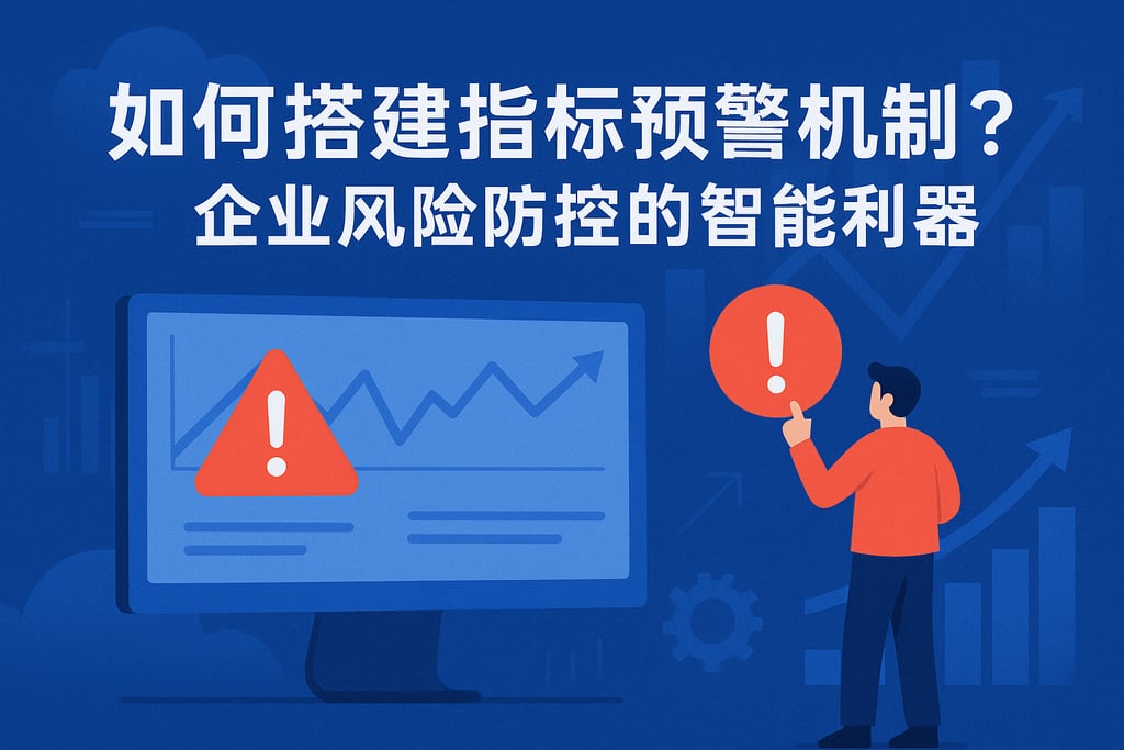 指标预警机制如何搭建？企业风险防控的智能利器