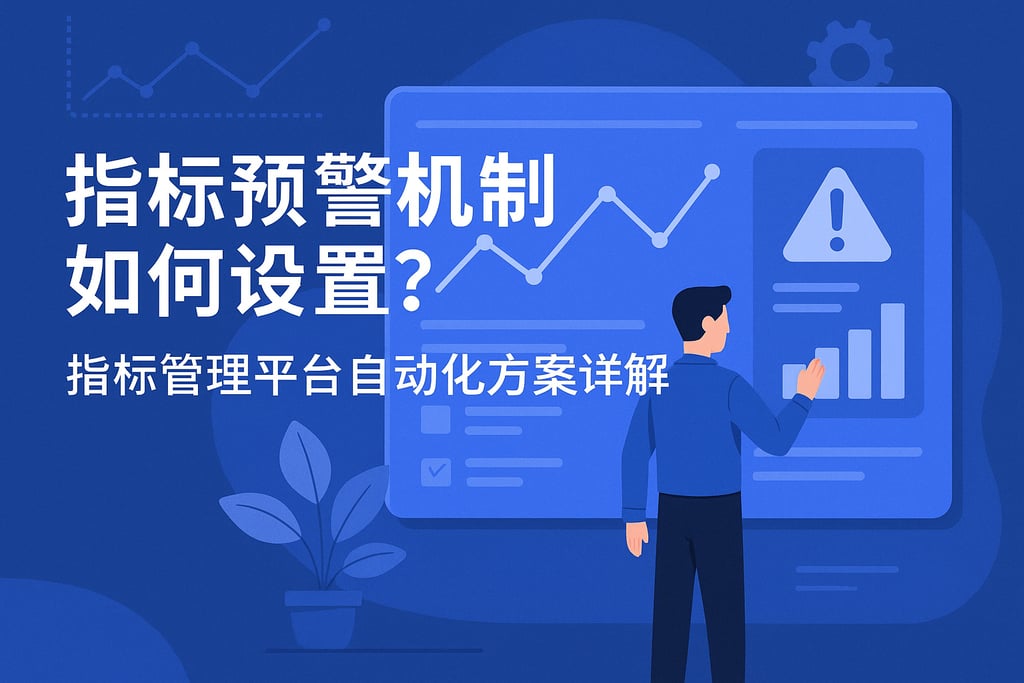 指标预警机制如何设置？指标管理平台自动化方案详解