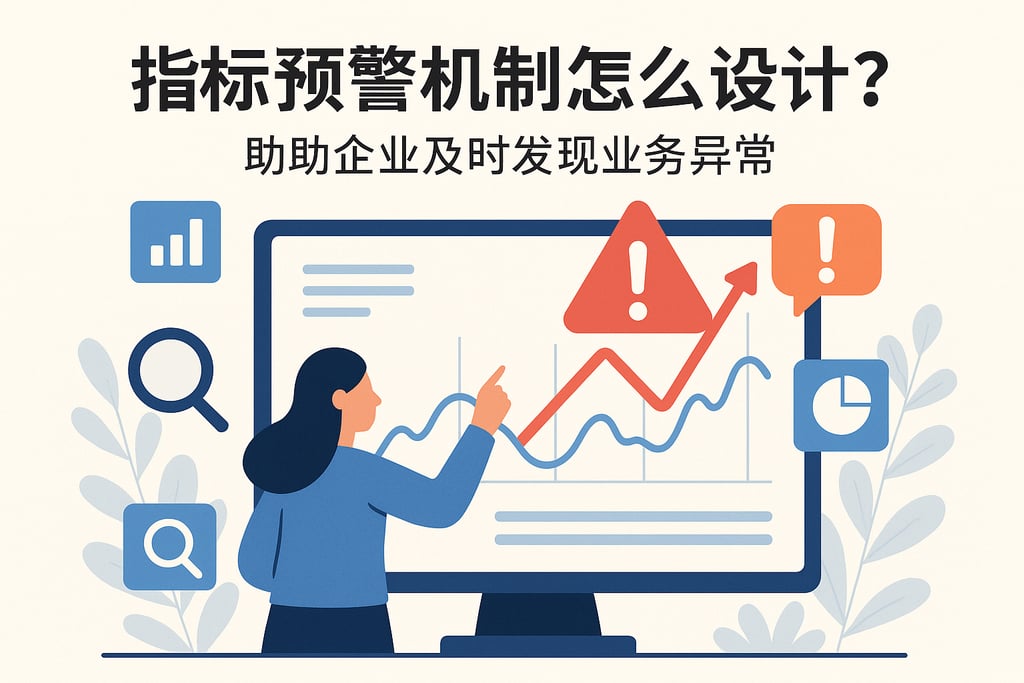 指标预警机制怎么设计？帮助企业及时发现业务异常