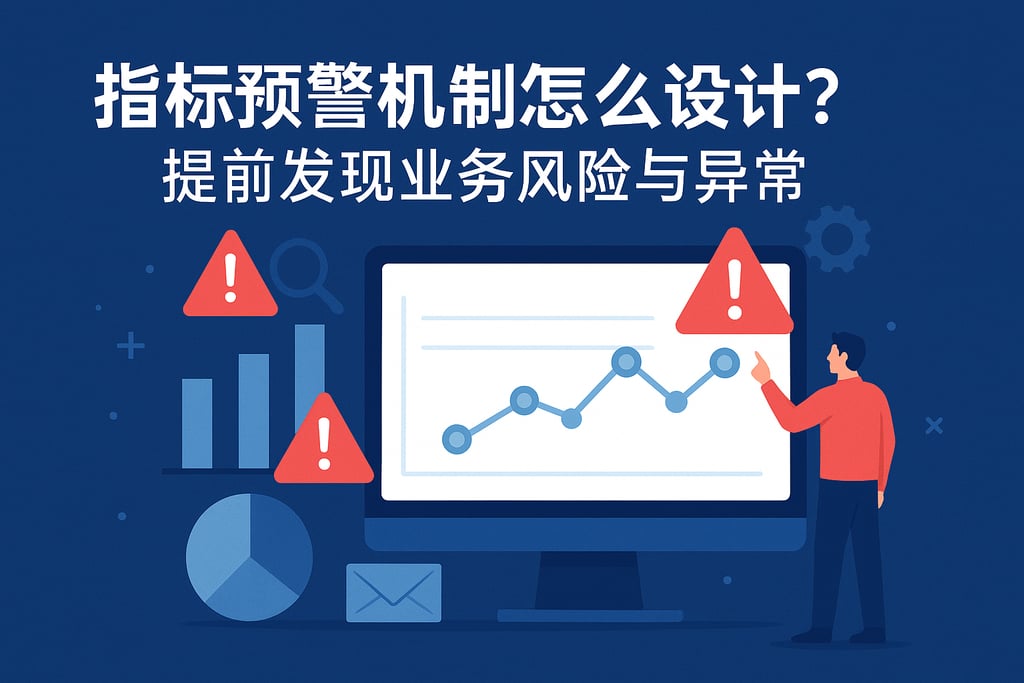 指标预警机制怎么设计？提前发现业务风险与异常