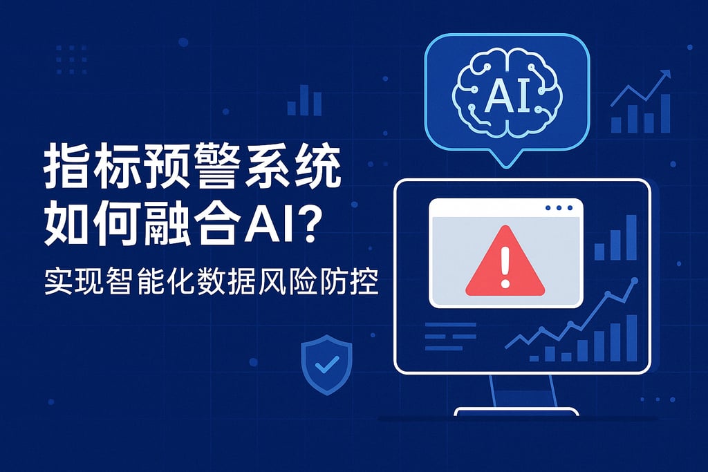 指标预警系统如何融合AI？实现智能化数据风险防控