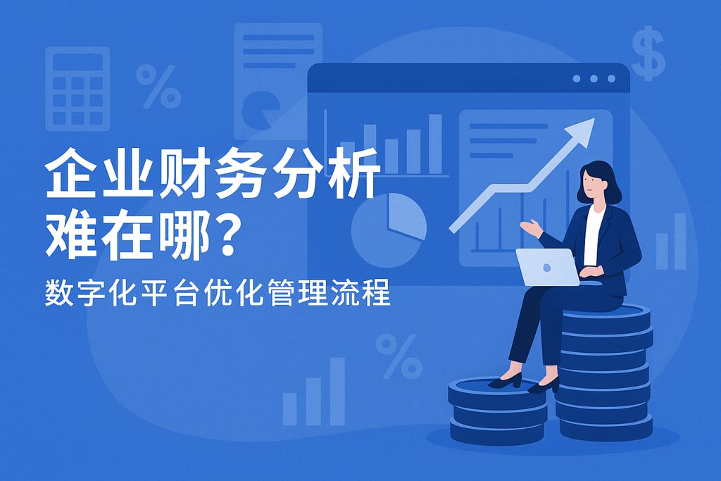 企业财务分析难在哪？数字化平台优化管理流程