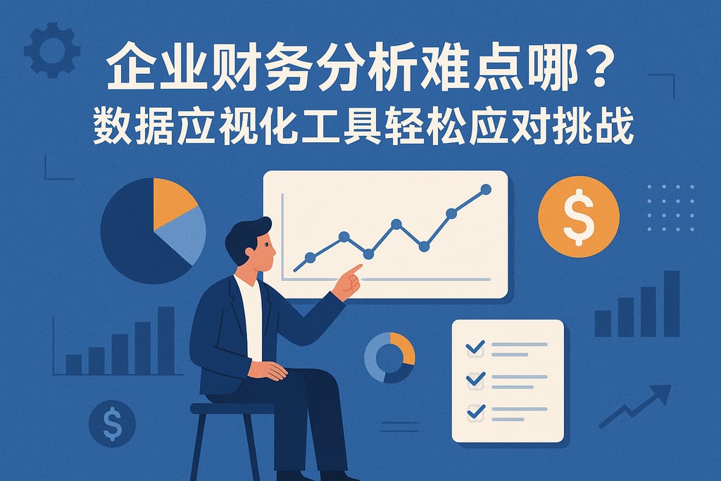 企业财务分析难点有哪些？数据可视化工具轻松应对挑战