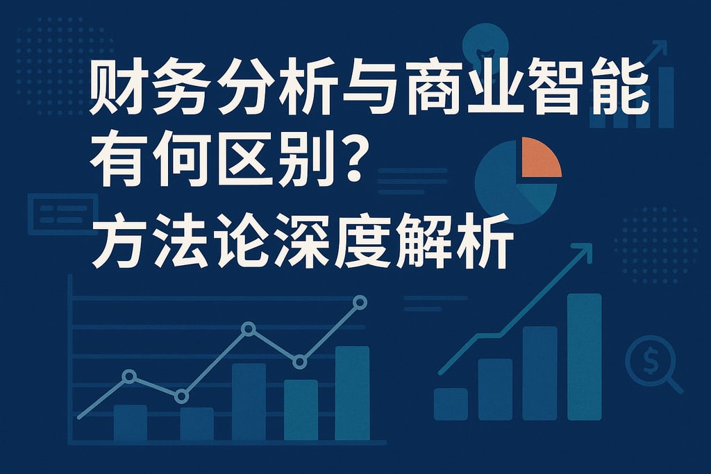 财务分析与商业智能有何区别？方法论深度解析