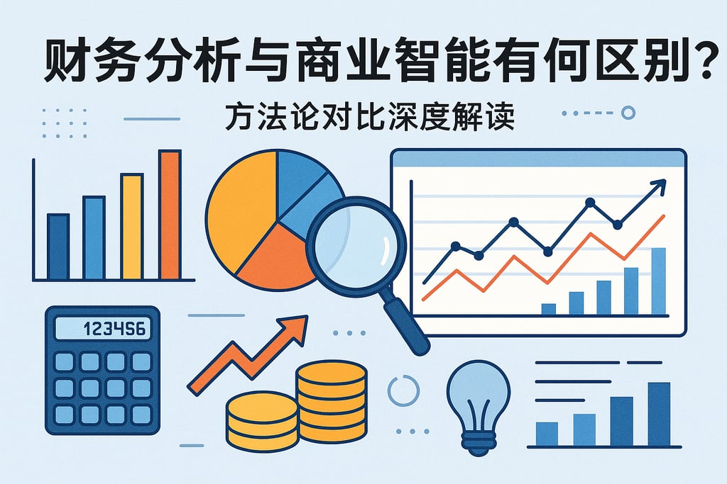 财务分析和商业智能有何区别？方法论对比深度解读