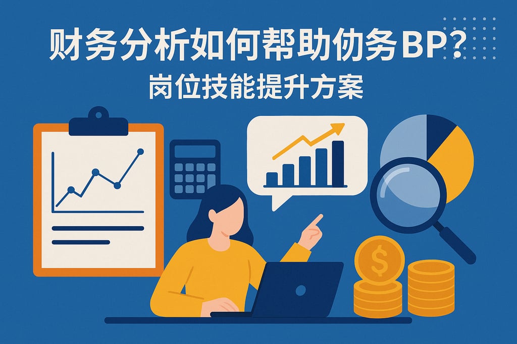 财务分析如何帮助财务BP？岗位技能提升方案