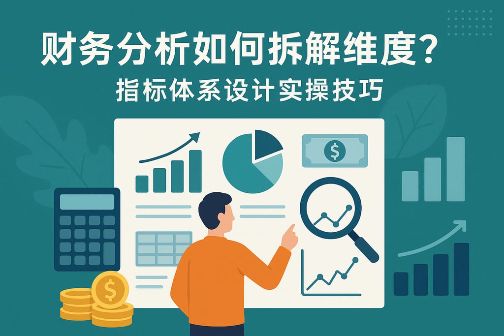财务分析如何拆解维度？指标体系设计实操技巧