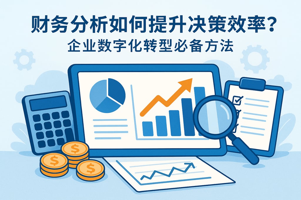 财务分析如何提升决策效率？企业数字化转型必备方法