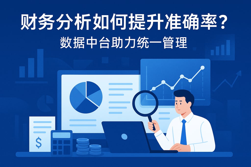 财务分析如何提升准确率？数据中台助力统一管理