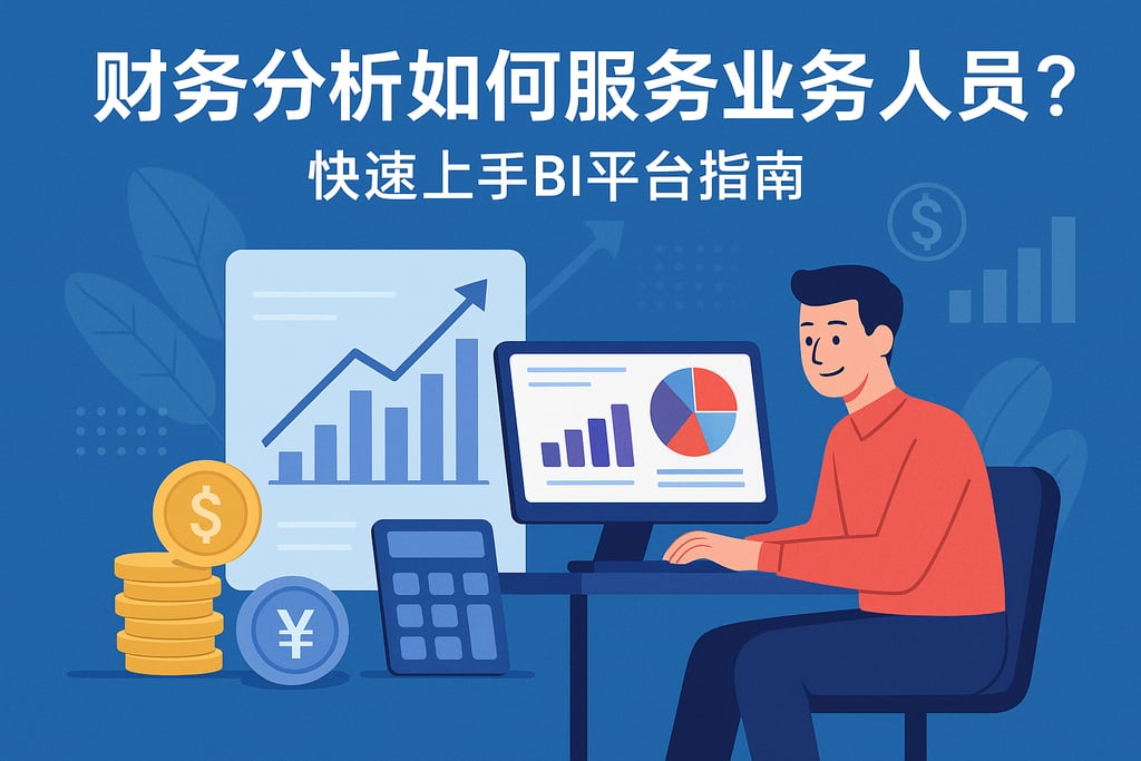 财务分析如何服务业务人员？快速上手BI平台指南