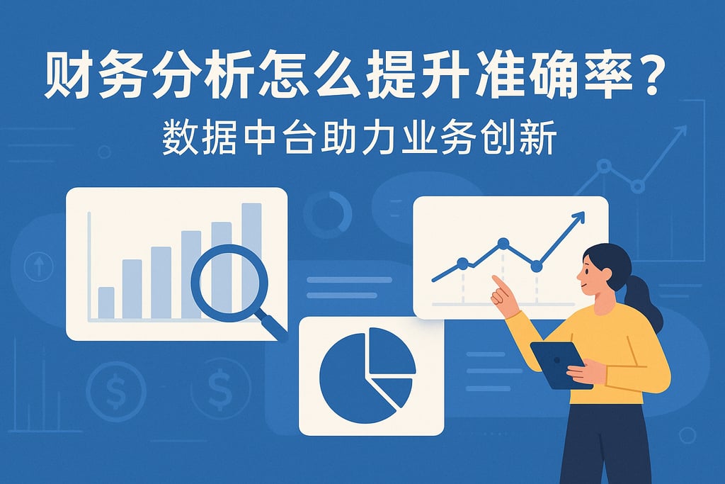 财务分析怎么提升准确率？数据中台助力业务创新