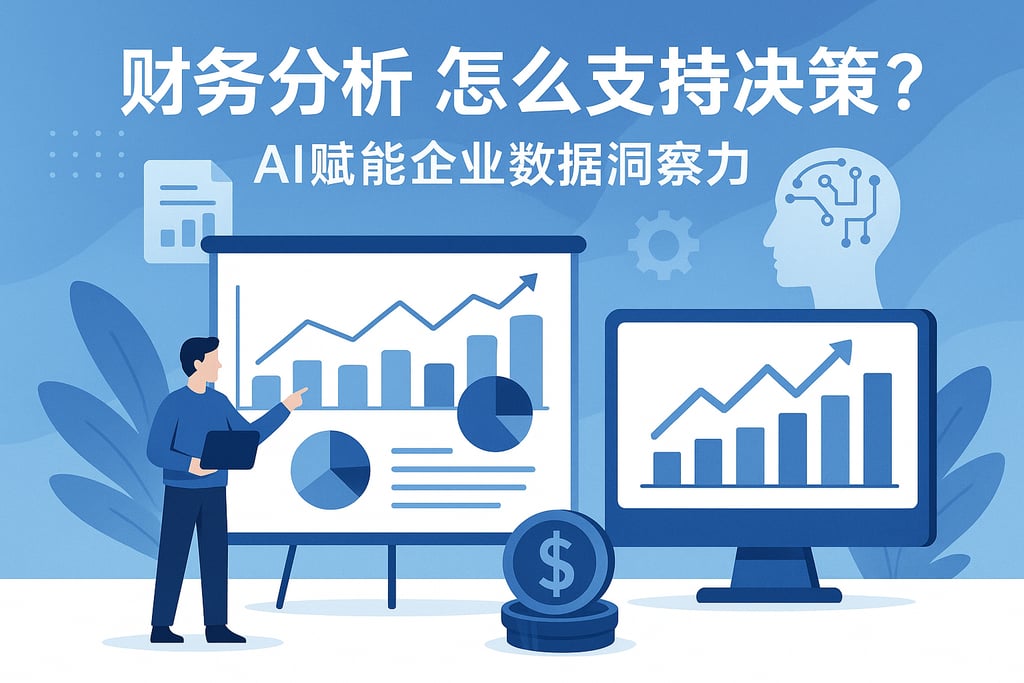 财务分析怎么支持决策？AI赋能企业数据洞察力
