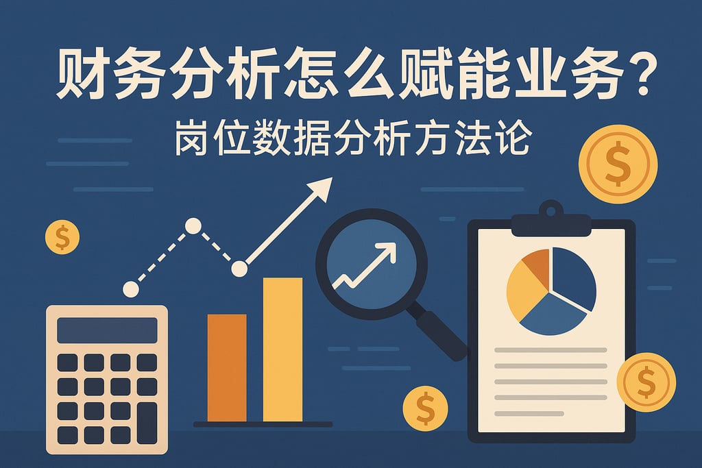 财务分析怎么赋能业务？岗位数据分析方法论