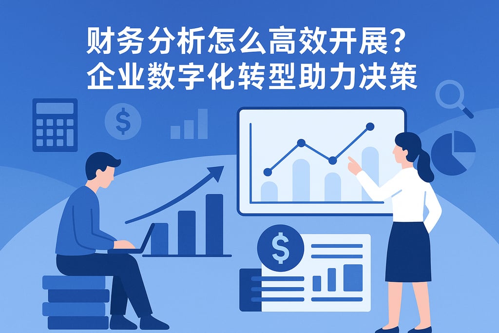 财务分析怎么高效开展？企业数字化转型助力决策