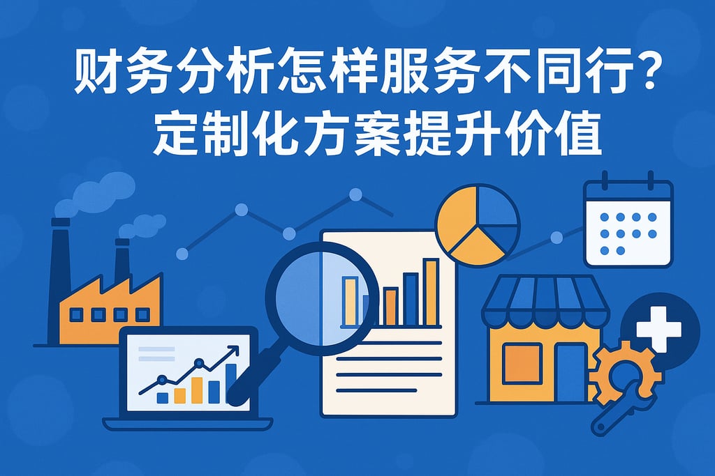 财务分析怎样服务不同行业？定制化方案提升价值
