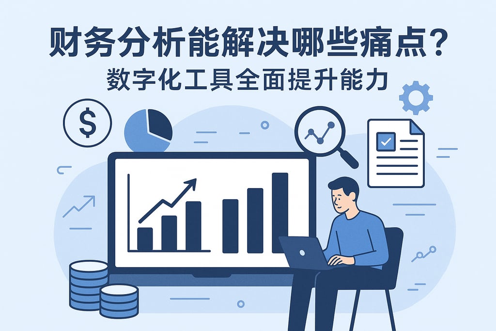 财务分析能解决哪些痛点？数字化工具全面提升能力