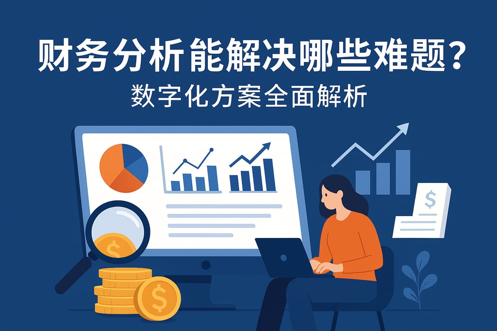 财务分析能解决哪些难题？数字化方案全面解析