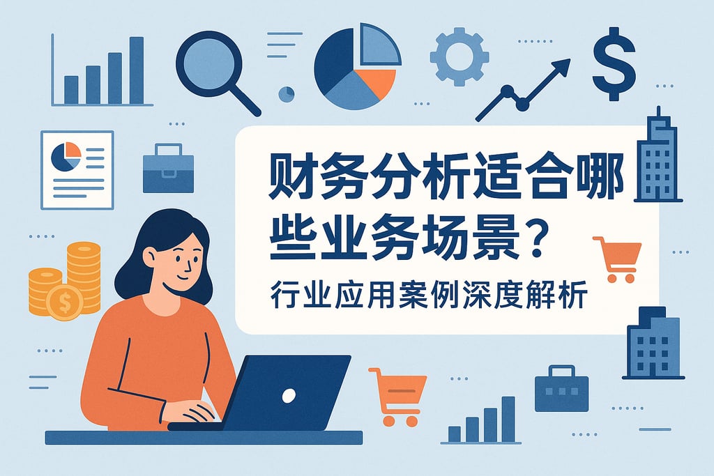财务分析适合哪些业务场景？行业应用案例深度解析