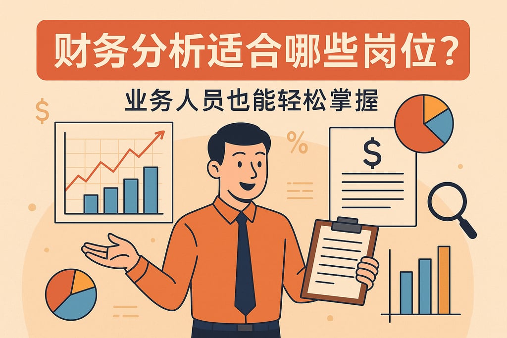 财务分析适合哪些岗位？业务人员也能轻松掌握