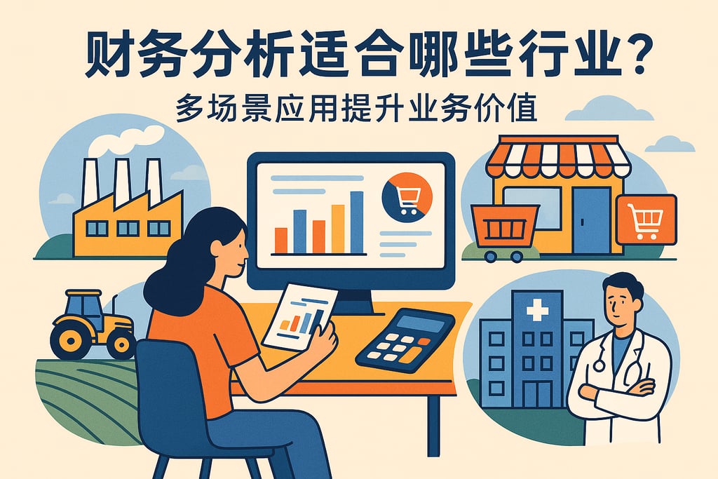 财务分析适合哪些行业？多场景应用提升业务价值