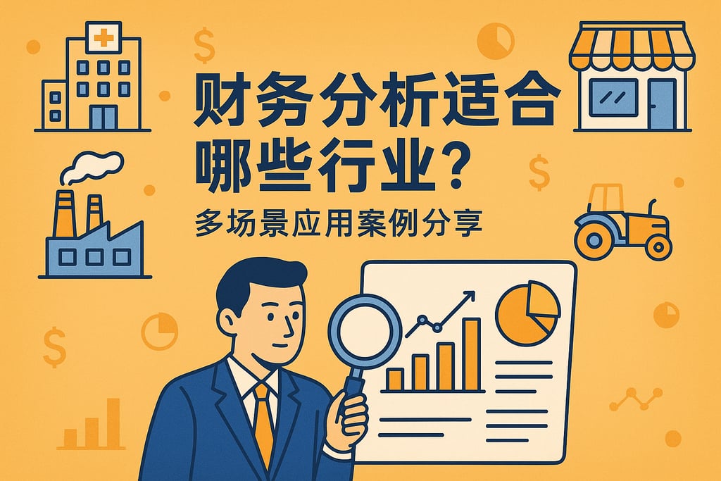 财务分析适合哪些行业？多场景应用案例分享