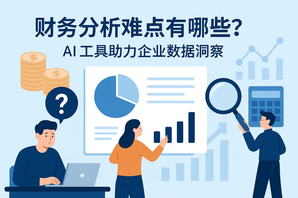 财务分析难点有哪些？AI工具助力企业数据洞察