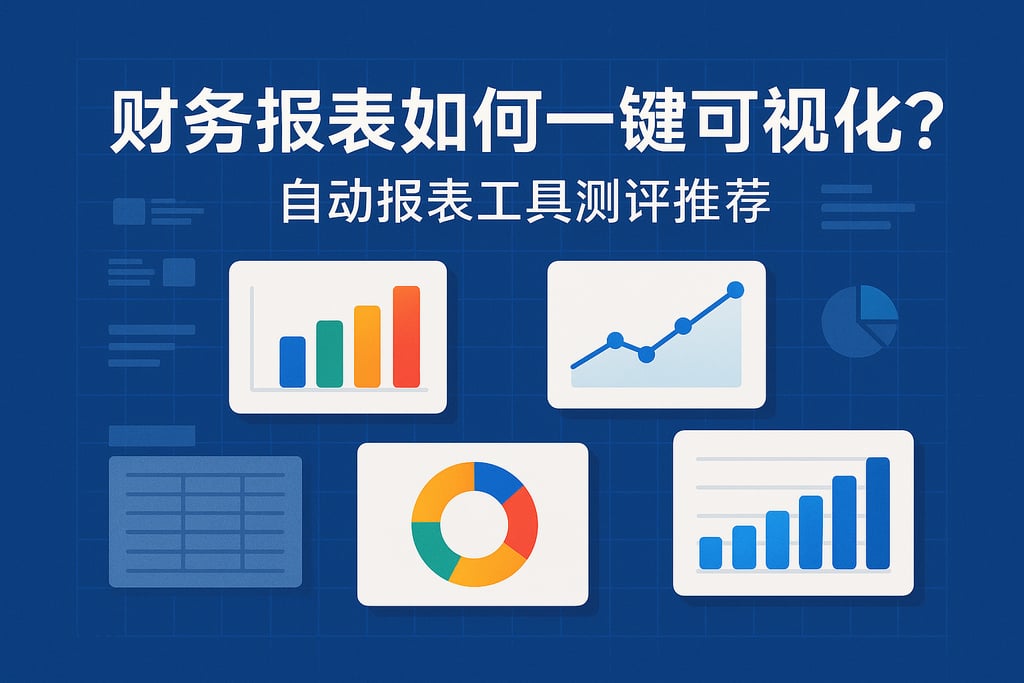 财务报表如何一键可视化？自动报表工具测评推荐