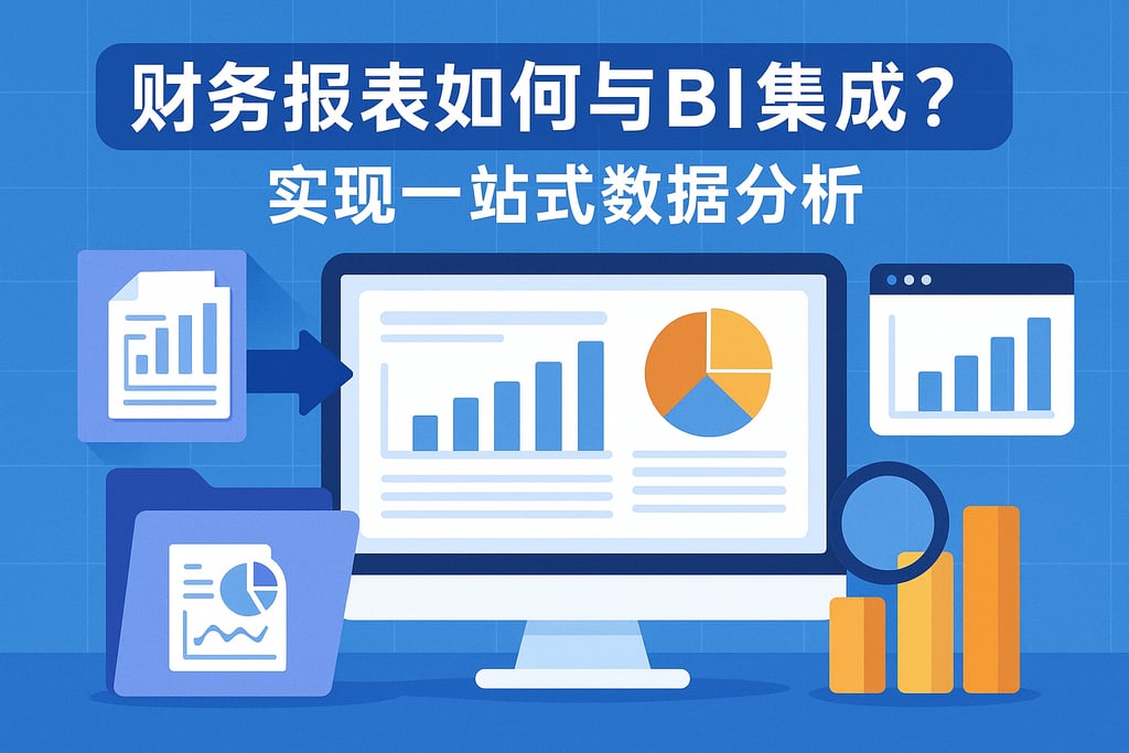 财务报表如何与BI集成？实现一站式数据分析