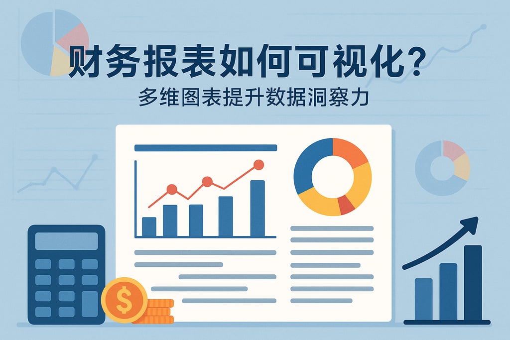 财务报表如何可视化？多维图表提升数据洞察力