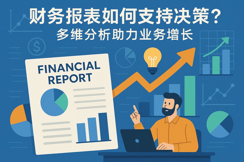 财务报表如何支持决策？多维分析助力业务增长