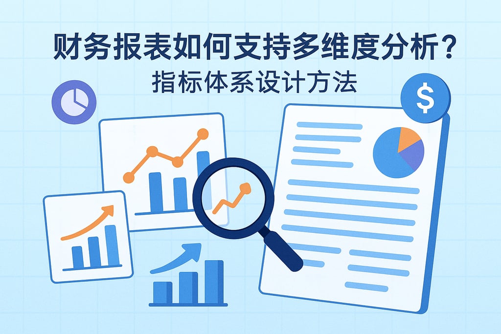 财务报表如何支持多维度分析？指标体系设计方法
