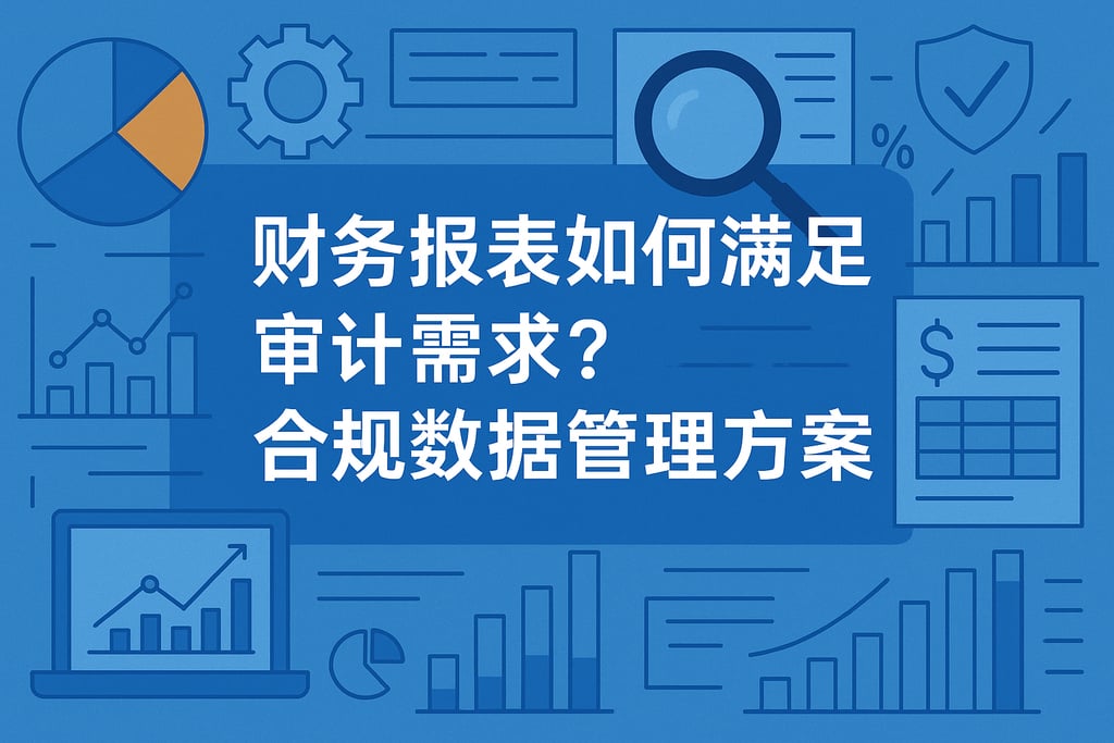 财务报表如何满足审计需求？合规数据管理方案