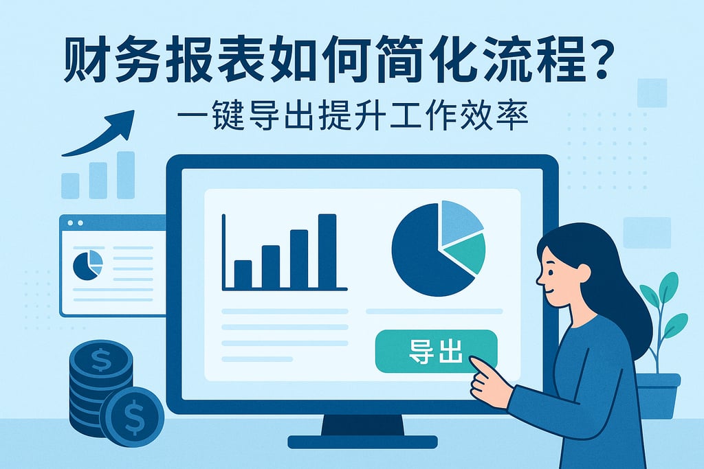 财务报表如何简化流程？一键导出提升工作效率
