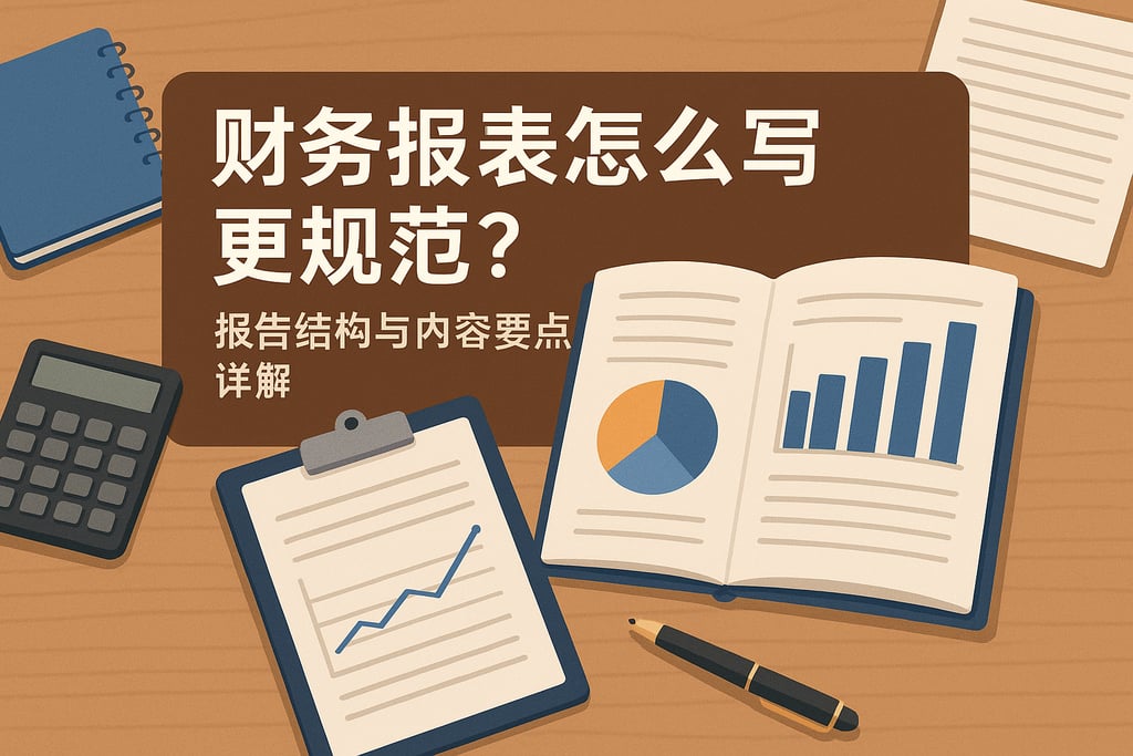 财务报表怎么写更规范？报告结构与内容要点详解