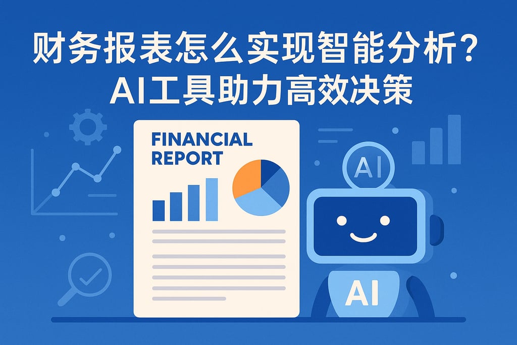 财务报表怎么实现智能分析？AI工具助力高效决策