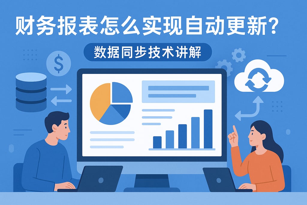 财务报表怎么实现自动更新？数据同步技术讲解