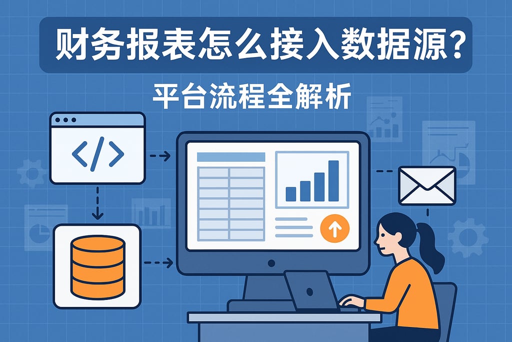 财务报表怎么接入数据源？平台流程全解析