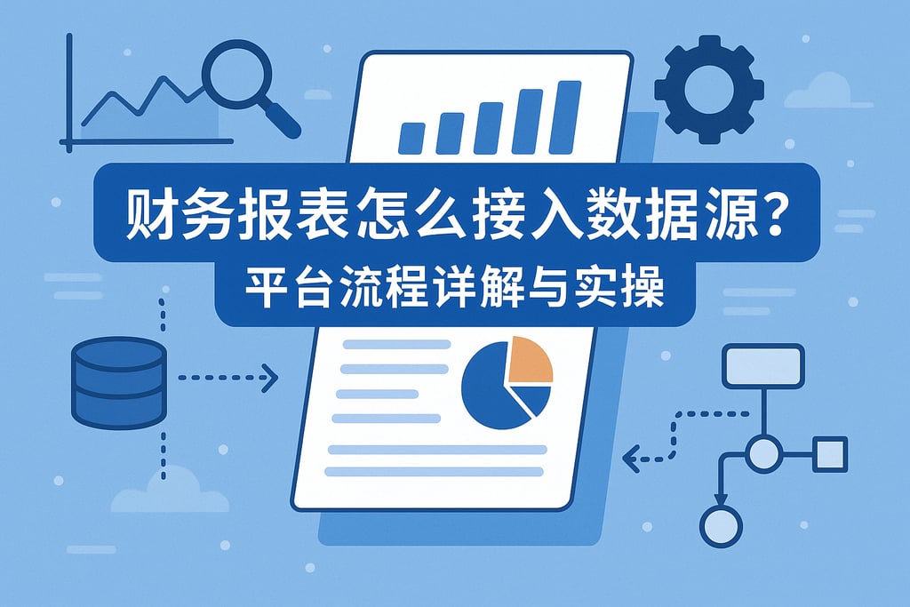 财务报表怎么接入数据源？平台流程详解与实操