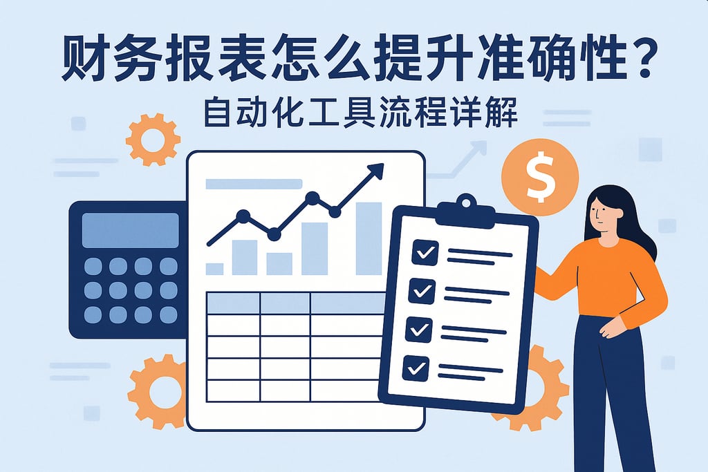 财务报表怎么提升准确性？自动化工具流程详解