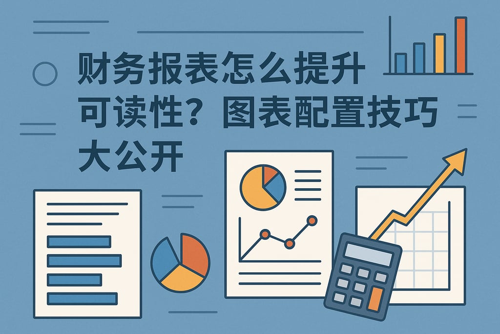 财务报表怎么提升可读性？图表配置技巧大公开